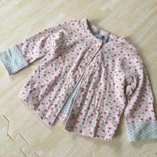 プチバトー(PETIT BATEAU)の【jasmine7様専用】プチバトー カーディガン 12m/74㎝(カーディガン/ボレロ)