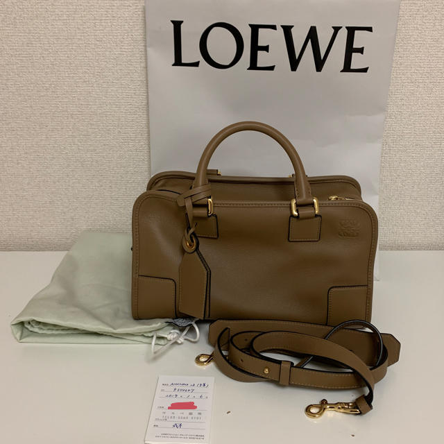 LOEWE - 正規品♡ロエベ アマソナ 28 ミンク 保証書付きの通販 LOEWE - 正規品♡ロエベ アマソナ 28 ミンク 保証書付きの通販