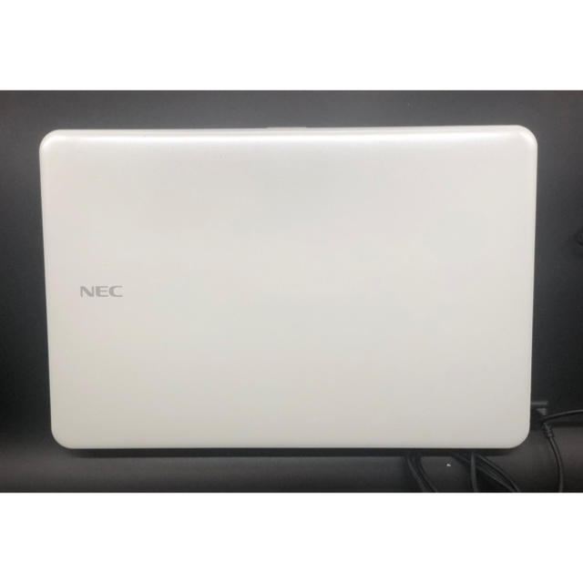 NEC(エヌイーシー)のWindows10 NEC エクストラホワイト ノートパソコン オフィス スマホ/家電/カメラのPC/タブレット(ノートPC)の商品写真