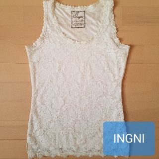 イング(INGNI)のINGNI　レースタンクトップ(タンクトップ)