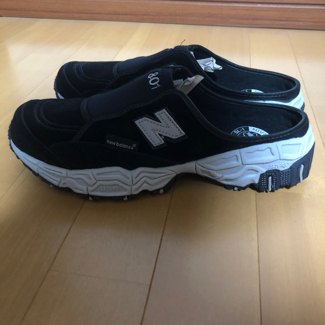 26 New Balance M801SBK サンダル スリッポン