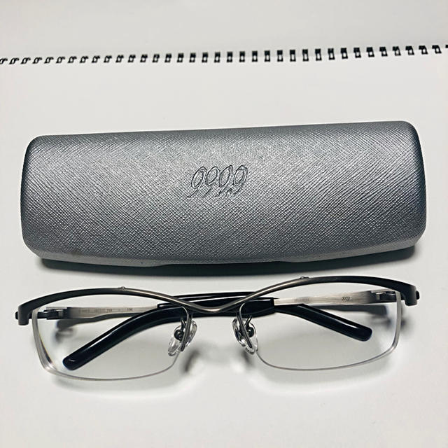 999.9 - 999.9 眼鏡 S-841Tシルバーの通販 by らくま's shop｜フォーナインズならラクマ