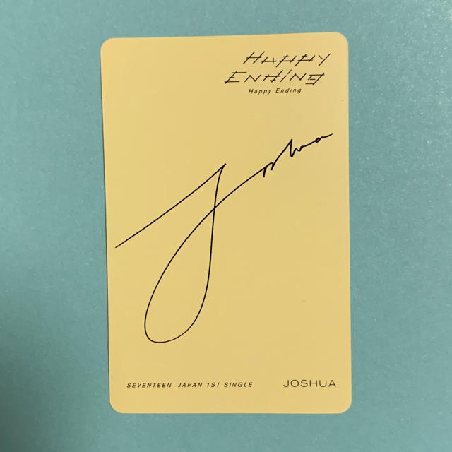 SEVENTEEN(セブンティーン)のSEVENTEEN トレカ ジョシュア エンタメ/ホビーのトレーディングカード(シングルカード)の商品写真