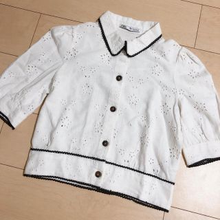 ザラ(ZARA)のZARA シャツ 未使用(シャツ/ブラウス(半袖/袖なし))