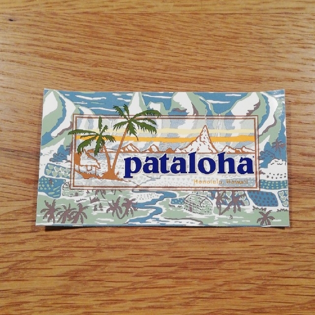 patagonia(パタゴニア)のpatagonia　patalohaステッカー インテリア/住まい/日用品の文房具(シール)の商品写真