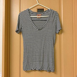 トリーバーチ(Tory Burch)の☆良品☆  トリーバーチ TORY BURCH  ボーダーTシャツ(Tシャツ(半袖/袖なし))