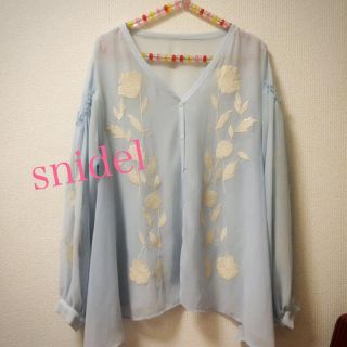 スナイデル(SNIDEL)のsnidel＊シフォントップス(シャツ/ブラウス(長袖/七分))