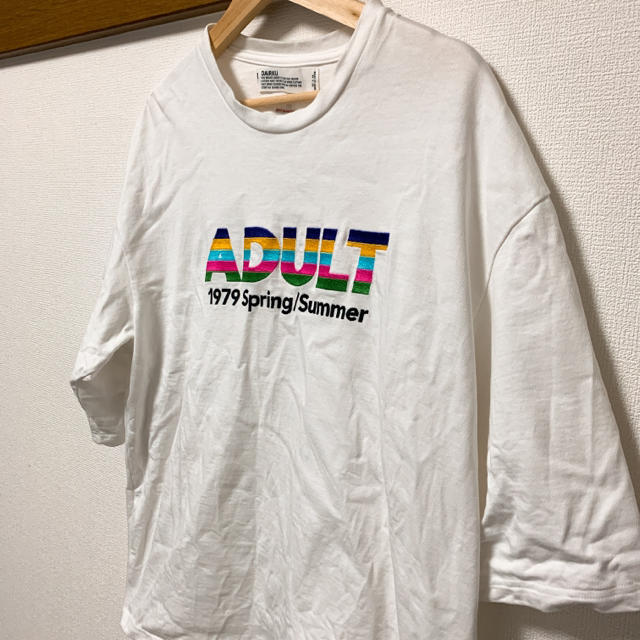SUNSEA(サンシー)のdairiku adult tシャツ 2回着用 メンズのトップス(Tシャツ/カットソー(半袖/袖なし))の商品写真