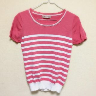 アプワイザーリッシェ(Apuweiser-riche)のMISCH MASCH ♡ピンクトップス(Tシャツ(半袖/袖なし))