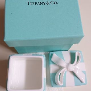 ティファニー(Tiffany & Co.)のティファニー ブルーボウボックス(小物入れ)