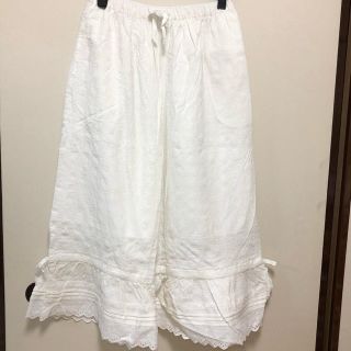 サマンサモスモス(SM2)のSM2 裾レースペチパンツ オフホワイト 新品(その他)