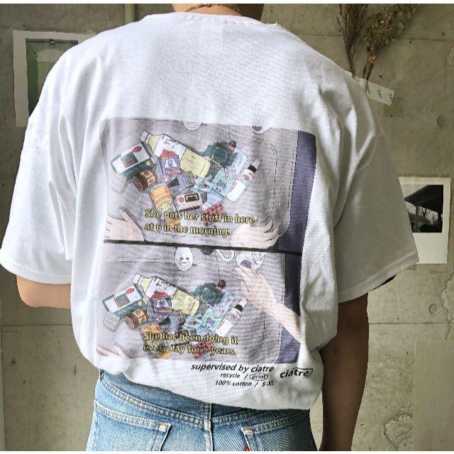 ciatre バックプリントTシャツ