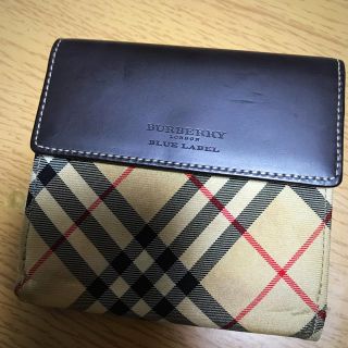 バーバリーブルーレーベル(BURBERRY BLUE LABEL)のBurberry 二つ折り財布(財布)