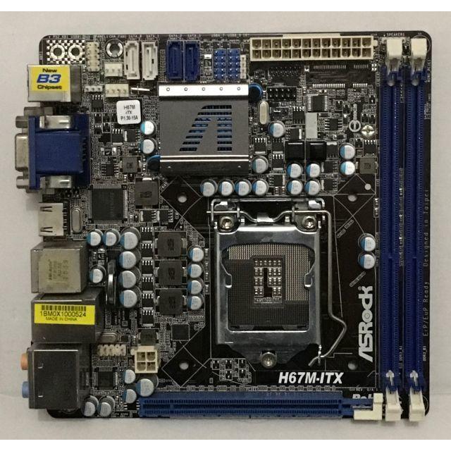 Asrock H67M-ITX mini-ITXマザーボードPC/タブレット