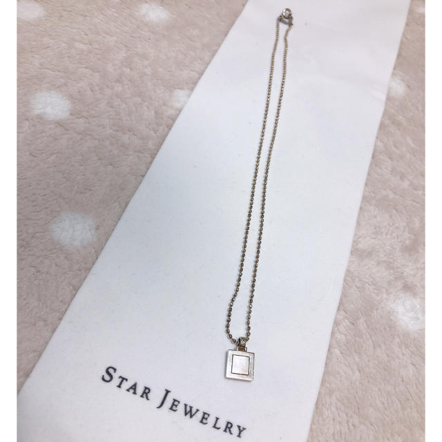 STAR JEWELRY(スタージュエリー)のSTAR JEWELRY シルバーネックレス レディースのアクセサリー(ネックレス)の商品写真