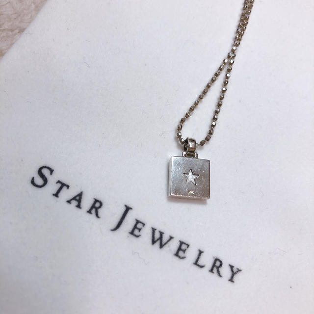 STAR JEWELRY(スタージュエリー)のSTAR JEWELRY シルバーネックレス レディースのアクセサリー(ネックレス)の商品写真