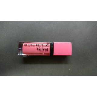 ブルジョワ(bourjois)の美品○フランス製　Bourjois　ルージュエディション　ヴェルヴェット　ピンク(口紅)