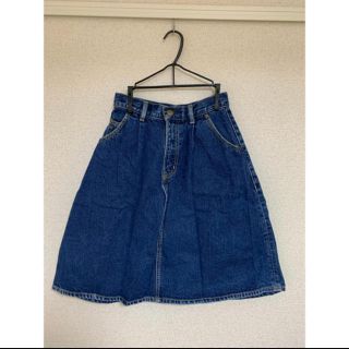 マウジー(moussy)のmoussyのデニムスカート(ひざ丈スカート)