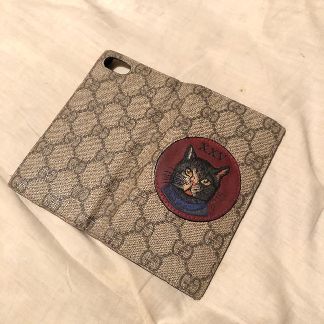 Gucci - GUCCI グッチ正規店購入 iPhone7／8用ケース ミスティック キャットの通販