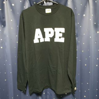 アベイシングエイプ(A BATHING APE)のエイプ A Bathing APE ロンT (Tシャツ/カットソー(七分/長袖))