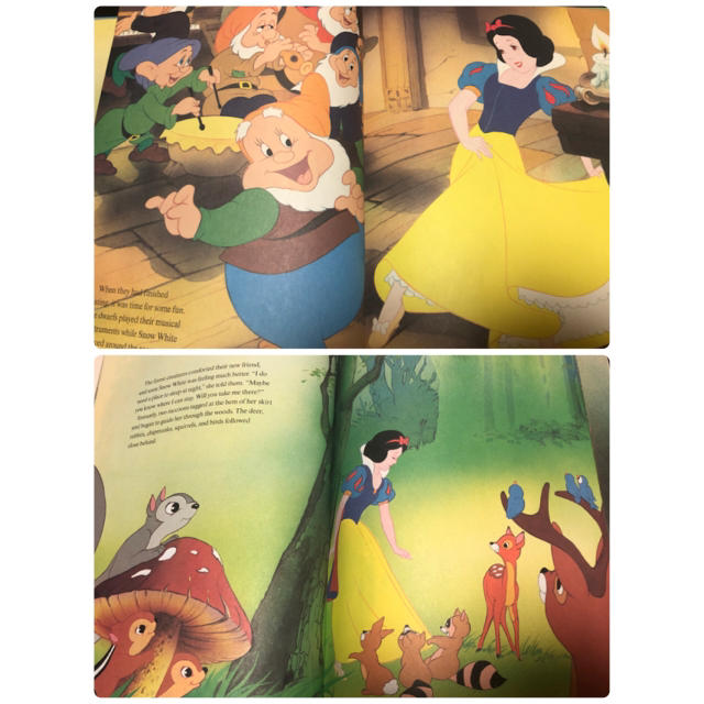 Disney(ディズニー)の洋書 白雪姫 ディズニークラシックシリーズ  オールカラー  95ページ エンタメ/ホビーの本(絵本/児童書)の商品写真