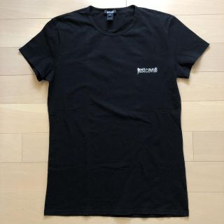 ジャストカヴァリ(Just Cavalli)のJust Cavalli  ジャストカヴァリ  シルバーロゴ Ｔシャツ(Tシャツ/カットソー(半袖/袖なし))