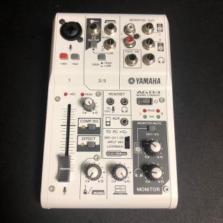 ヤマハ(ヤマハ)のYAMAHA AG03(オーディオインターフェイス)