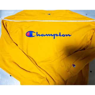 チャンピオン(Champion)の送料無料！メンズ☆目立つ【Champion チャンピオン】スウェット ヤマブキ(スウェット)