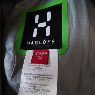 Haglofs - ホグロフス ゴアテックス レディースジャケット 薄手の