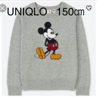 ユニクロ(UNIQLO)の売り切り【新品】150㎝スタンズミッキー セーター UNIQLO(Tシャツ/カットソー)