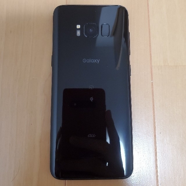Galaxy(ギャラクシー)の【美品】Galaxy s8 black scv36 スマホ/家電/カメラのスマートフォン/携帯電話(スマートフォン本体)の商品写真