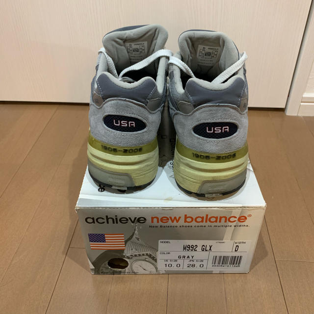 New Balance - M992glx ニューバランス創業100周年記念モデル New Balance - M992glx ニューバランス創業100周年記念モデル