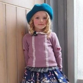 シャーリーテンプル(Shirley Temple)のシャーリーテンプル　梯子リボン🎀トレーナー　120(Tシャツ/カットソー)