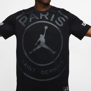 ナイキ(NIKE)のpsg jordan Tシャツ tee XLサイズ(Tシャツ/カットソー(半袖/袖なし))