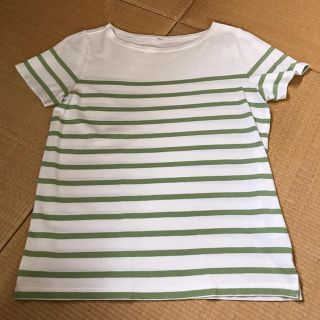 ムジルシリョウヒン(MUJI (無印良品))の★Kodokoro 様専用★ボーダー Tシャツ(Tシャツ(半袖/袖なし))