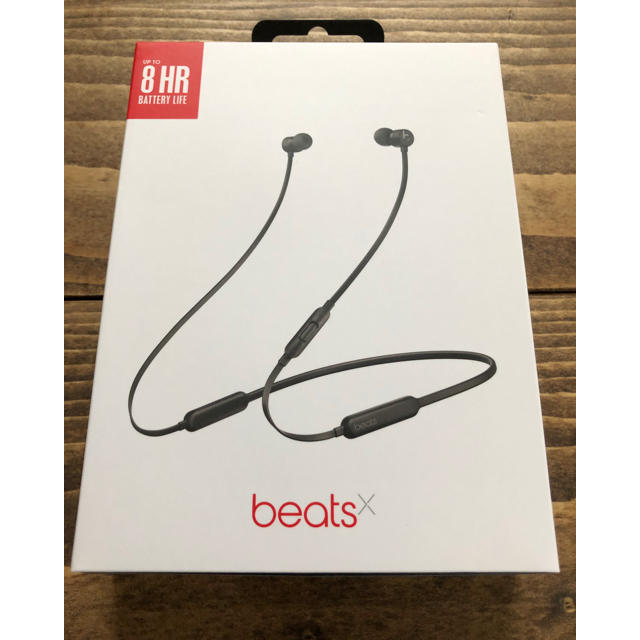 Beats by Dr Dre(ビーツバイドクタードレ)のBeats by Dr.Dre  Beats Xイヤフォン 開封済未使用 スマホ/家電/カメラのオーディオ機器(ヘッドフォン/イヤフォン)の商品写真