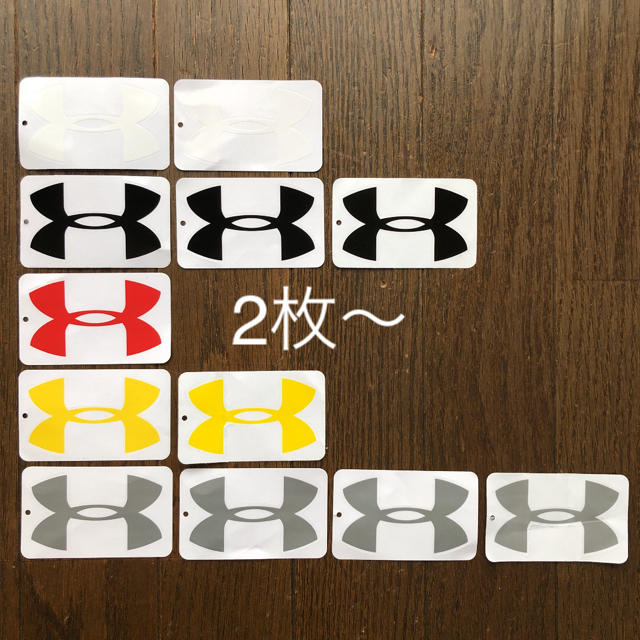 UNDER ARMOUR(アンダーアーマー)のアンダーアーマー ステッカー シール 2枚〜 スポーツ/アウトドアの野球(ウェア)の商品写真