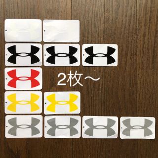 アンダーアーマー(UNDER ARMOUR)のアンダーアーマー ステッカー シール 2枚〜(ウェア)