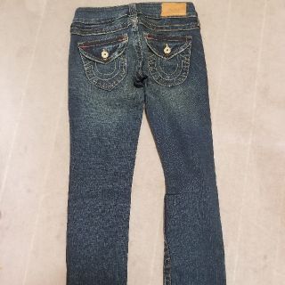 トゥルーレリジョン(True Religion)の新品TRUE RELIGION デニムストレート25インチ(デニム/ジーンズ)