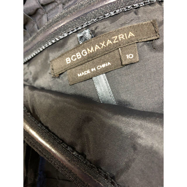 BCBGMAXAZRIA(ビーシービージーマックスアズリア)のBCBG ベアトップドレス　SALE レディースのフォーマル/ドレス(ミディアムドレス)の商品写真