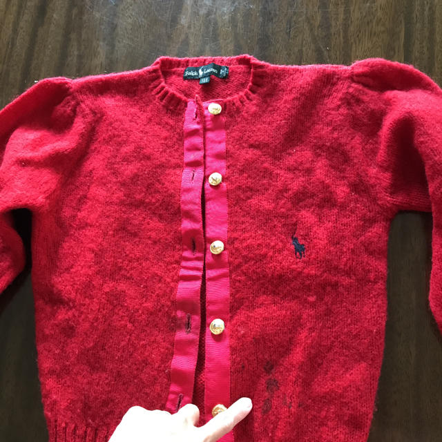 Ralph Lauren(ラルフローレン)のラルフローレン カーディガン キッズ/ベビー/マタニティのキッズ服女の子用(90cm~)(カーディガン)の商品写真