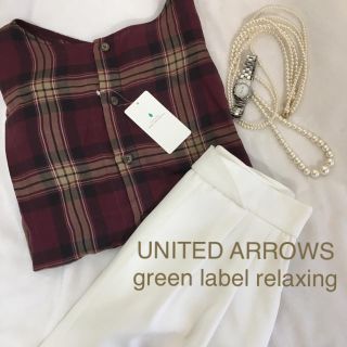 ユナイテッドアローズグリーンレーベルリラクシング(UNITED ARROWS green label relaxing)の新品🍀UNITED ARROWS  green label relaxing(シャツ/ブラウス(半袖/袖なし))