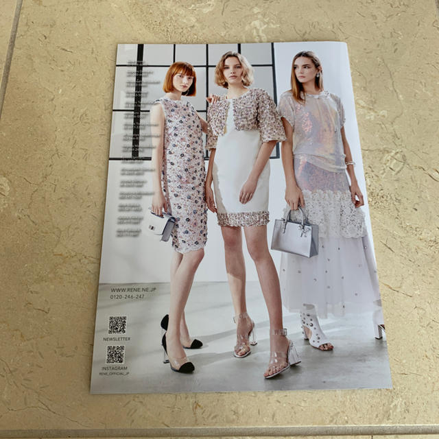 René(ルネ)のReneカタログ SPRING&SUMMER 2019 エンタメ/ホビーの雑誌(ファッション)の商品写真