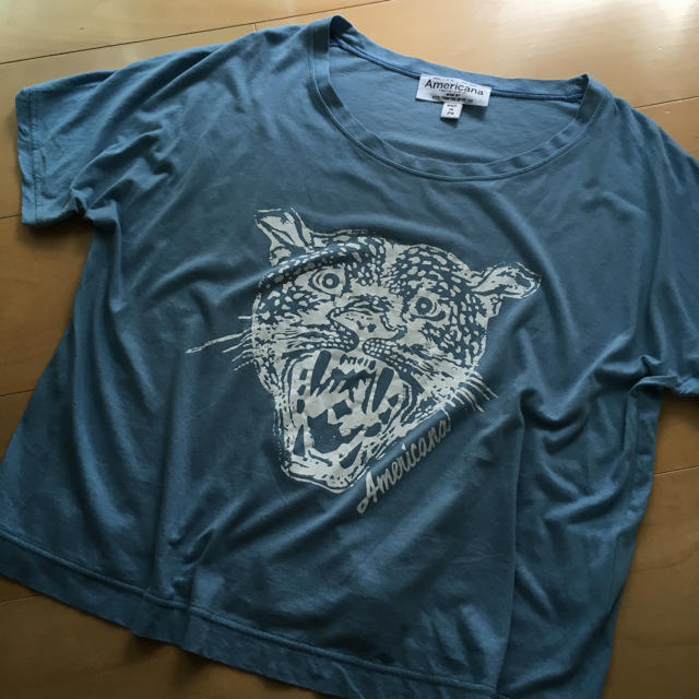 AMERICANA(アメリカーナ)のアメリカーナ Tシャツ  タイガーロゴ アパルトモン レディースのトップス(Tシャツ(半袖/袖なし))の商品写真