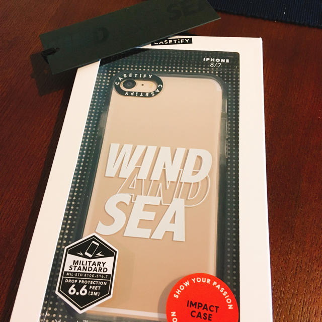 【値下げ】wind and sea×casetify iPhone7,8用ケース