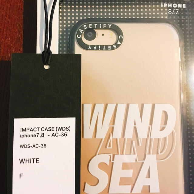 【値下げ】wind and sea×casetify iPhone7,8用ケース