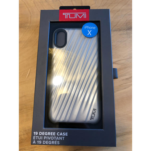 TUMI(トゥミ)のiPhoneXS/Xケース TUMI 19 Degree Case シルバー スマホ/家電/カメラのスマホアクセサリー(iPhoneケース)の商品写真