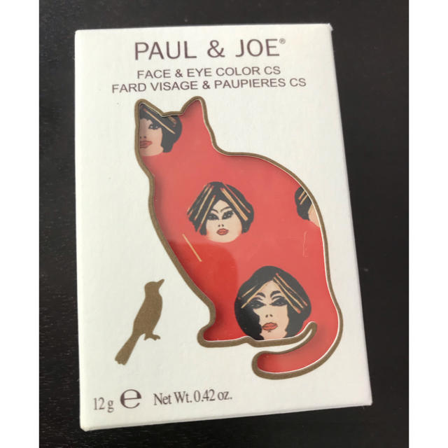 PAUL & JOE(ポールアンドジョー)のPAUL & JOE 猫 フェイス&アイカラー CS077 未使用品 コスメ/美容のベースメイク/化粧品(アイシャドウ)の商品写真