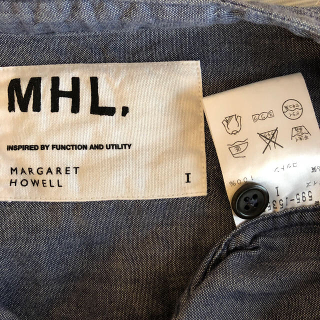 MARGARET HOWELL(マーガレットハウエル)のMHL コットンシャツ レディースのトップス(シャツ/ブラウス(長袖/七分))の商品写真