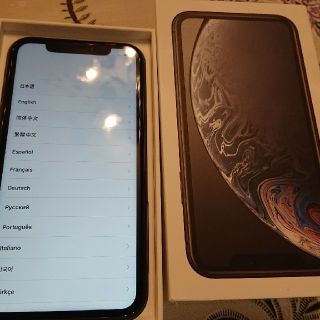 iphone xr 128 gb black(スマートフォン本体)